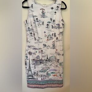 Chetta B Elegant Black and White Dress